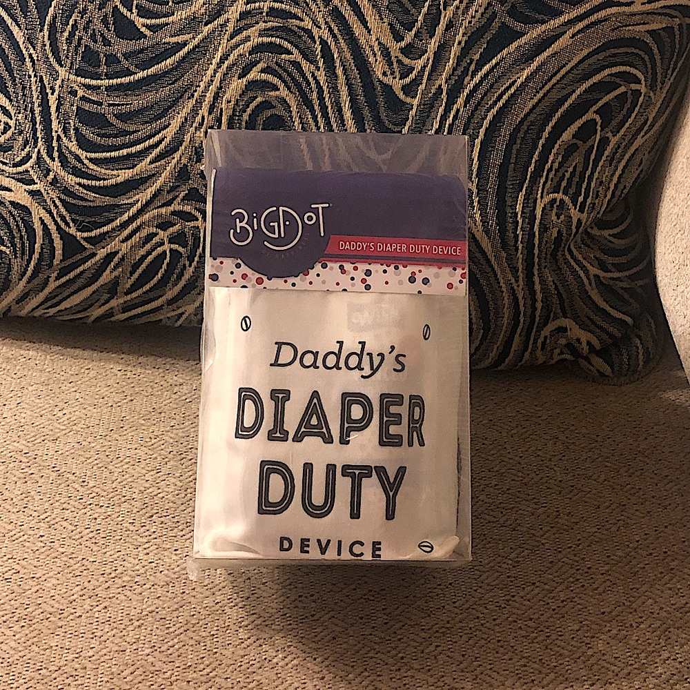 New Dad Diaper Caddy